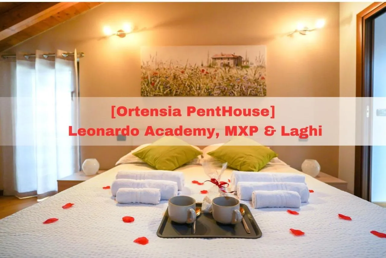 Ortensia Penthouse Leonardo Academy, Mxp & Laghi Sesto Calende