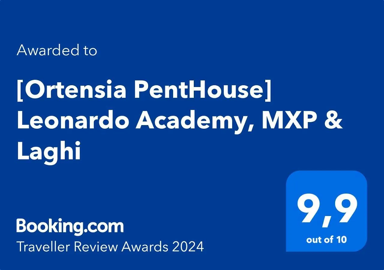 Apartment Ortensia Penthouse Leonardo Academy, Mxp & Laghi Sesto Calende