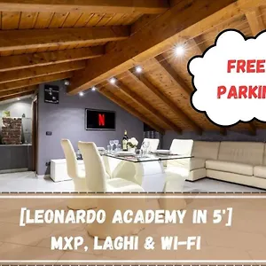 Leonardo Academy In 5' - Parcheggio Gratis - Laghi & Wi-fi Sesto Calende